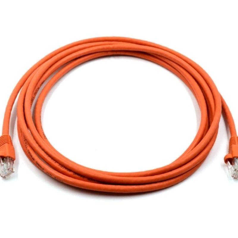 5 MTR CAT5E UTP PATCH CORD ORANGE JE- FULL COPPER