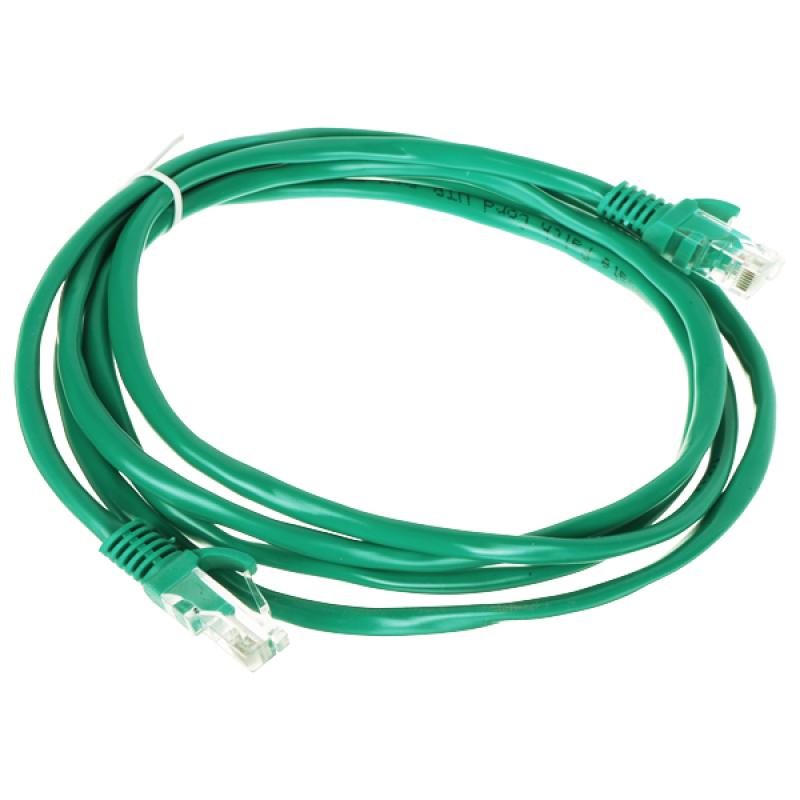 5 MTR CAT5E UTP PATCH CORD GREEN JE- FULL COPPER