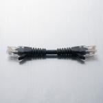 0.1M (10cm) RJ45 Ethernet Cable Cat6 UTP Patch Cord Black JE