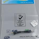 0.1M (10cm) RJ45 Ethernet Cable Cat6 UTP Patch Cord Black JE