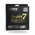 KUWES Super 7 S/FTP LAN Patch Cord 10 MTR Grey