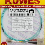 KUWES 1 MTR LC–SC 50/125μm Duplex MM Fiber Patch Cord LSZH