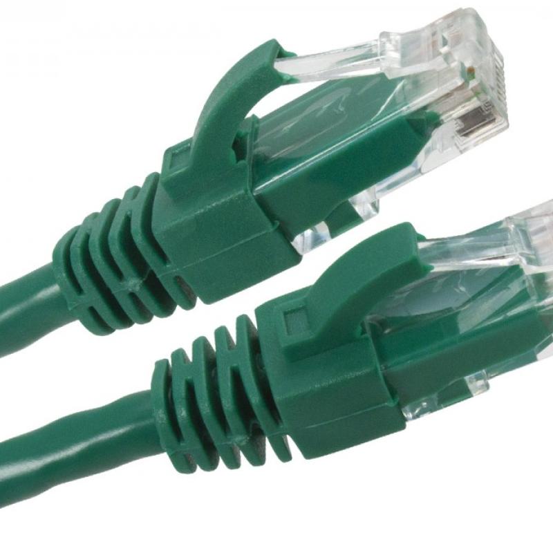 3 MTR CAT5E UTP PATCH CORD GREEN JE- FULL COPPER