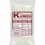 KUWES Nylon Cable Ties 3.6mm × 203mm