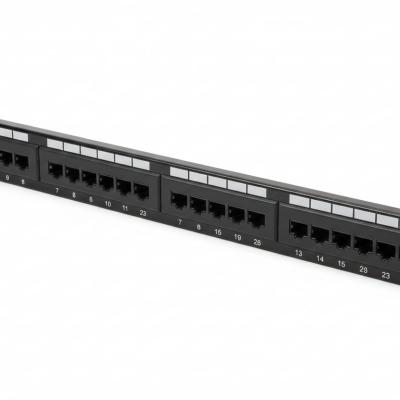 KUWES Cat.6+ 24-Port Loaded Patch Panel