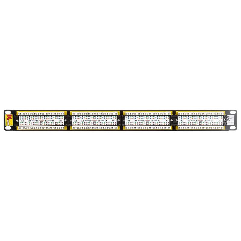 KUWES Cat.6+ 24-Port Loaded Patch Panel
