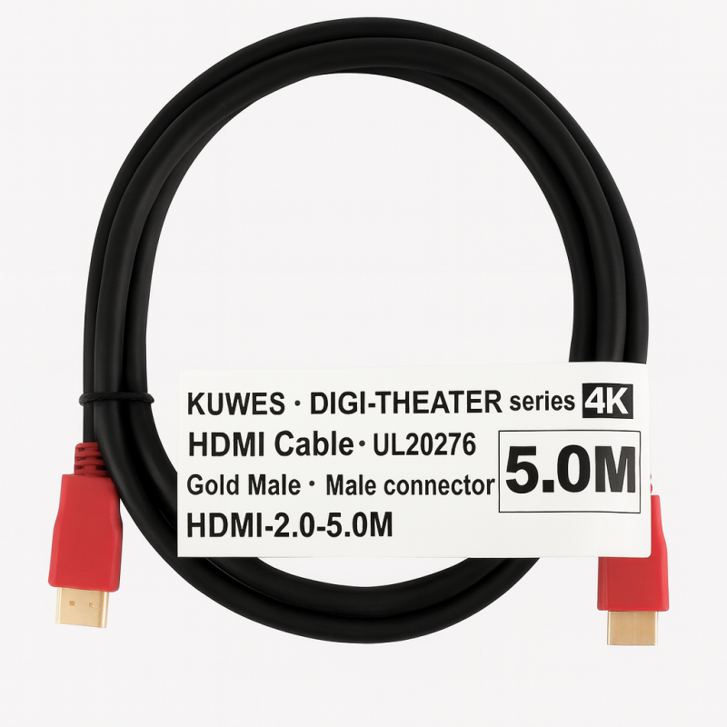 Kuwes Hdmi Cable 4K- 5 MTR
