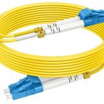 KUWES 5 MTR LC–LC 9/125μm Duplex SM Fiber Patch Cord LSZH