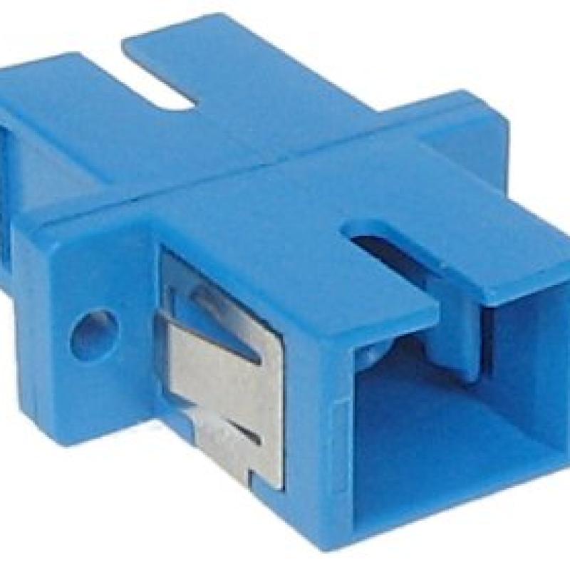 SC Simplex Single-Mode Fiber Adapter (Coupler)