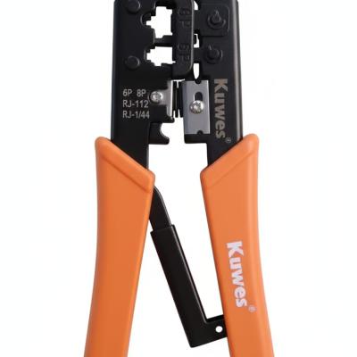 Kuwes Professional Crimper for RJ45 / RJ12 / RJ11 Modular Connectors