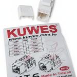 RJ45 CAT6 KEYSTONE JACK KUWES