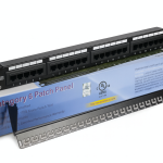 24-port UTP CAT6 loaded patch panel JE