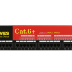 KUWES Cat.6+ 24-Port Loaded Patch Panel