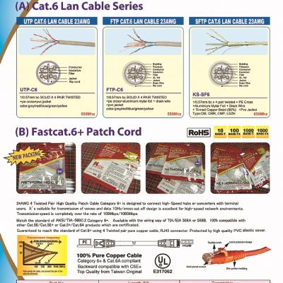 15.0 MTR FAST CAT6+ PATCH CORD GREY KUWES