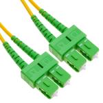 KUWES SC/APC to SC/APC Duplex Fiber Optic Patch Cord – 1M