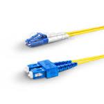 KUWES 3 MTR LC–SC 9/125μm Duplex SM Fiber Patch Cord LSZH