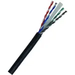 Kuwes UTP Cat6 Jelly Filled PE/UV Outdoor Cable 23AWG with Cross Filler+ Jelly Filled (Waterpro