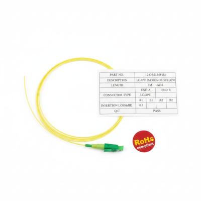 KUWES LC/APC Simplex 9/125µm Singlemode Pigtail (1 Meter)