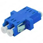 LC Duplex Single-Mode (SM) Fiber Optic Adapter / Coupler