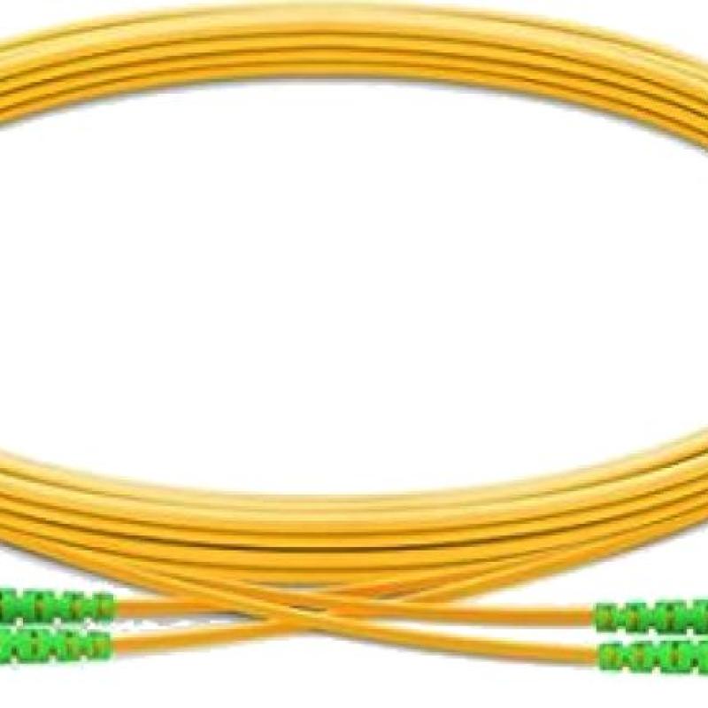KUWES SC/APC to SC/APC Duplex Fiber Optic Patch Cord – 1M
