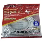 10.0 MTR FAST CAT6+ PATCH CORD GREY KUWES