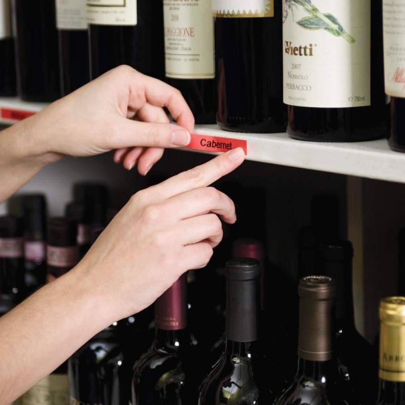 Dymo D1 40917 Labeling Tape – 9mm x 7m – Black on Red Durable Label Tape for Label Manager Printers