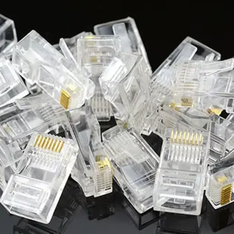 KUWES UTP Cat.6+ LAN Plug (RJ45 Connector)
