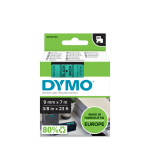 Dymo D1 40919 Labeling Tape – 9mm x 7m – Black on Green Durable Label Tape for Label Manager Printers
