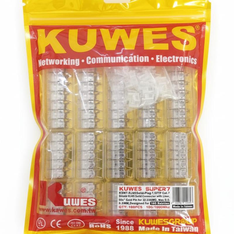 KUWES RJ45 CAT.7 SFTP CONNECTORS SUPER-7