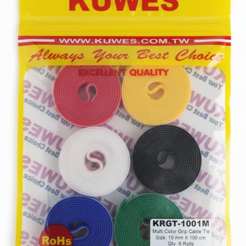 KUWES KRGT-1001M – Multi-Color Grip Cable Tie