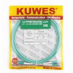 KUWES 5 MTR LC–LC 50/125μm Duplex MM Fiber Patch Cord LSZH